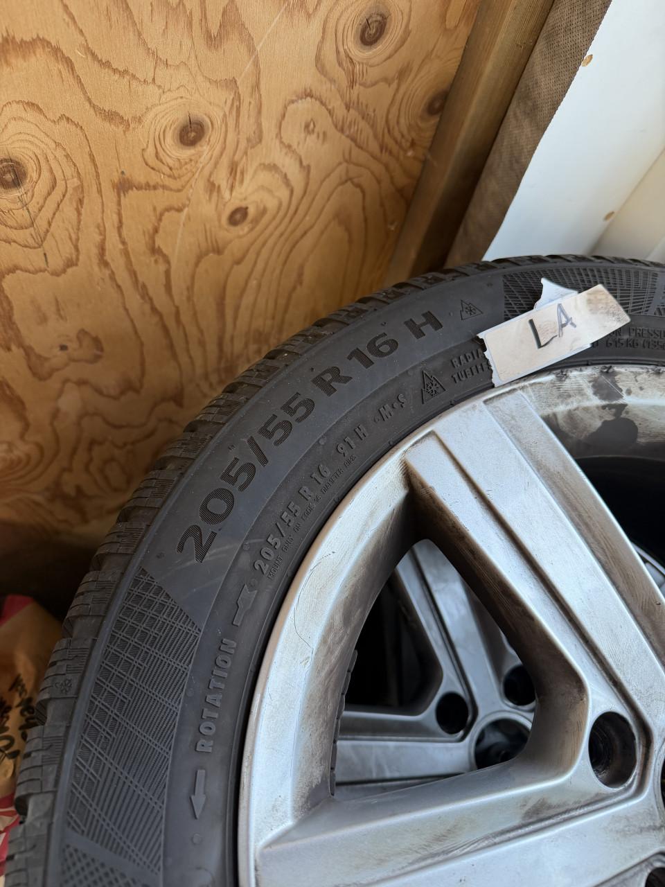 Vw golf 7 velgen 16inch