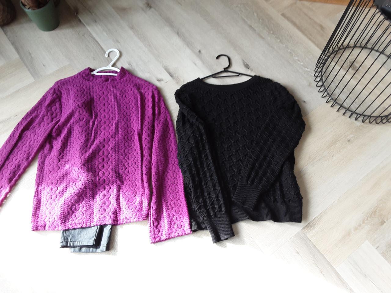 2 gewoon nieuw  truien mt L  Lizzi  Lou en only  samen voor 5 eurp