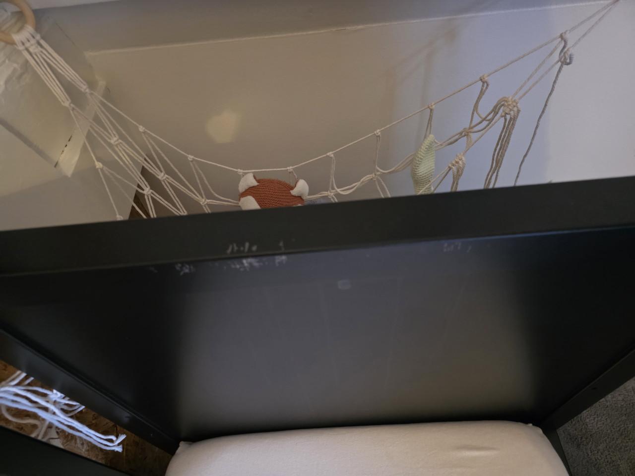 Kinderledikant bopita huisje zwart 60 x 120