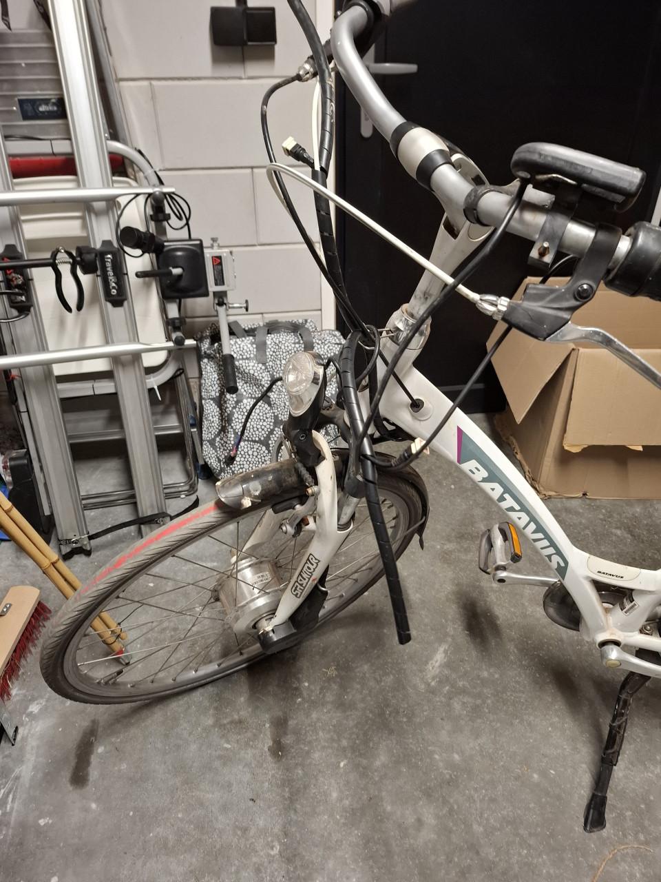 Elektrische damesfiets opknapper