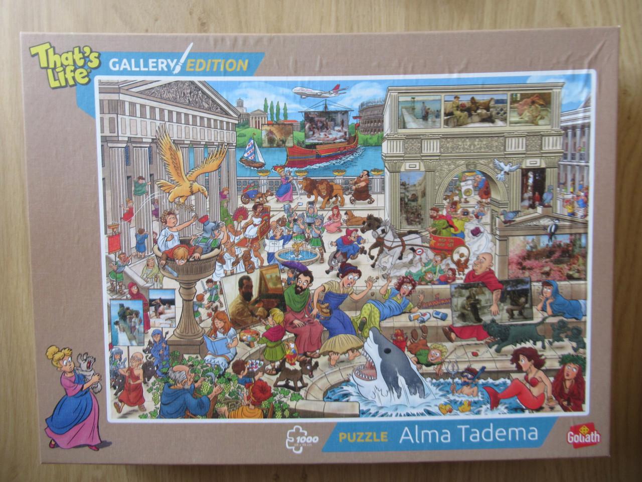 2 volledige That's Life puzzels van 1000 stukjes, zo goed als nieuw