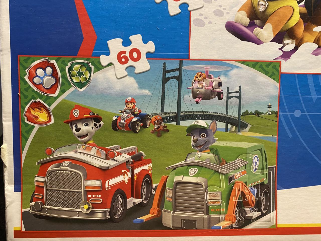 Puzzel 2 in 1 paw Patrol