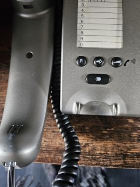 Fysic seniorentelefoon met grote toetsen, nette staat