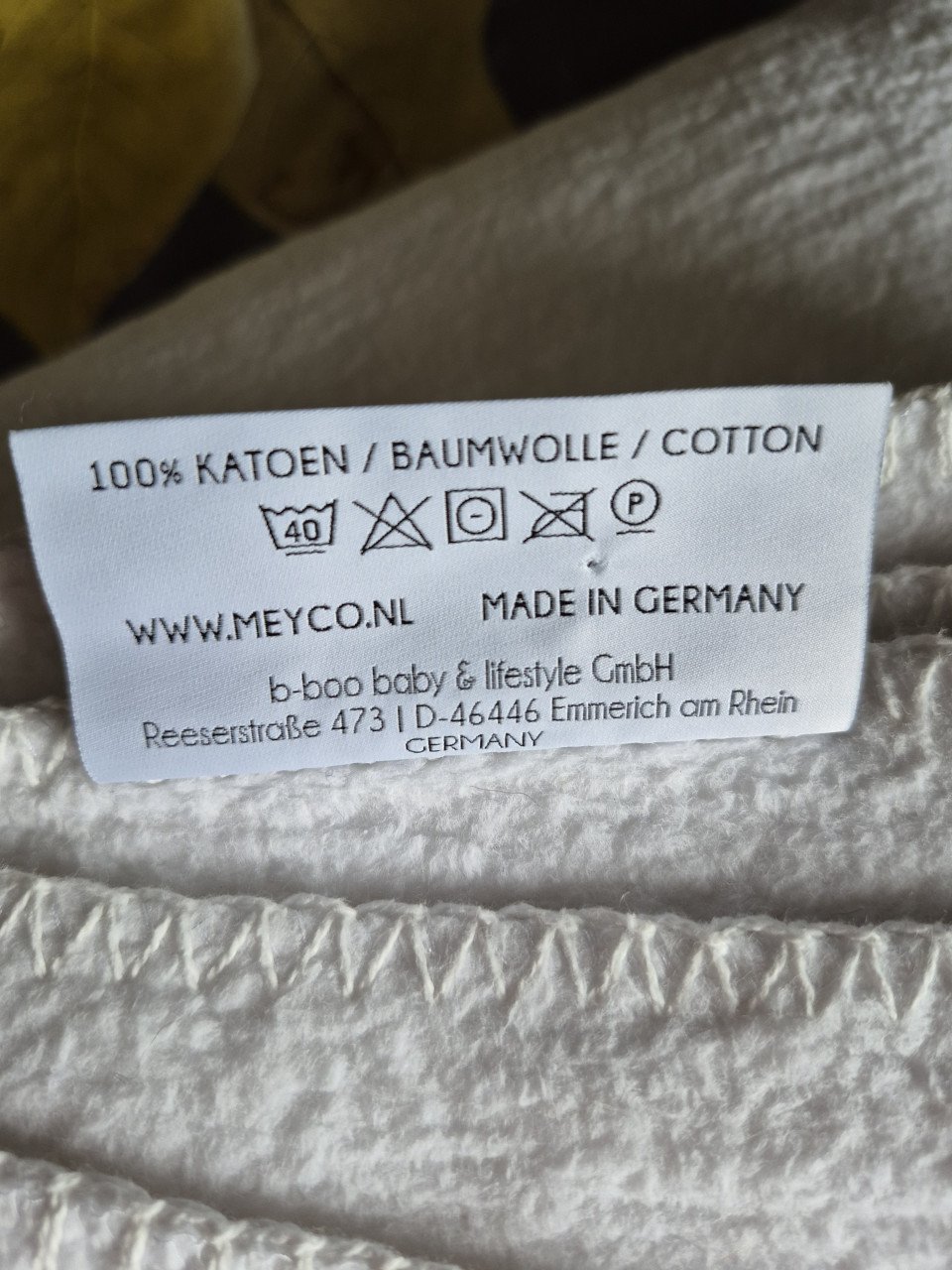 Baby campingbed met dikke matras