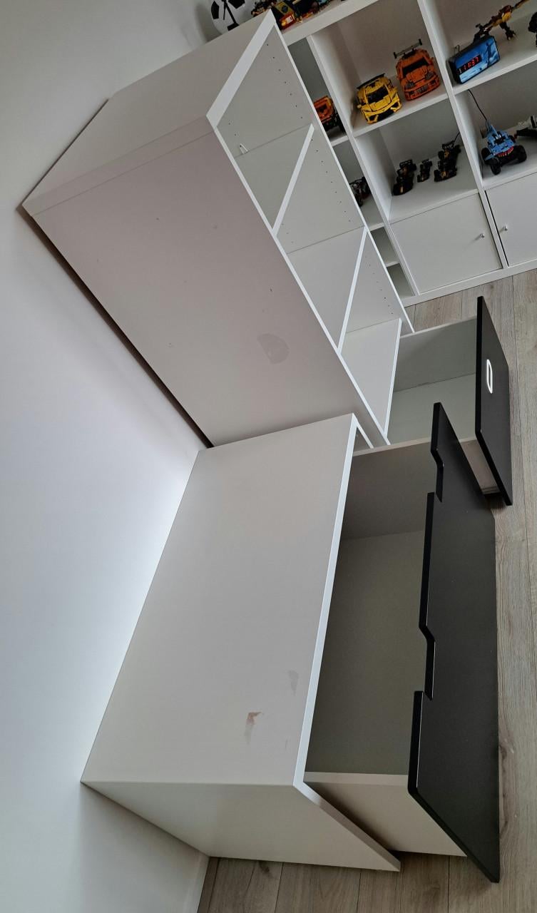 Stuva kledingkast/hoge kast en speelgoedkist