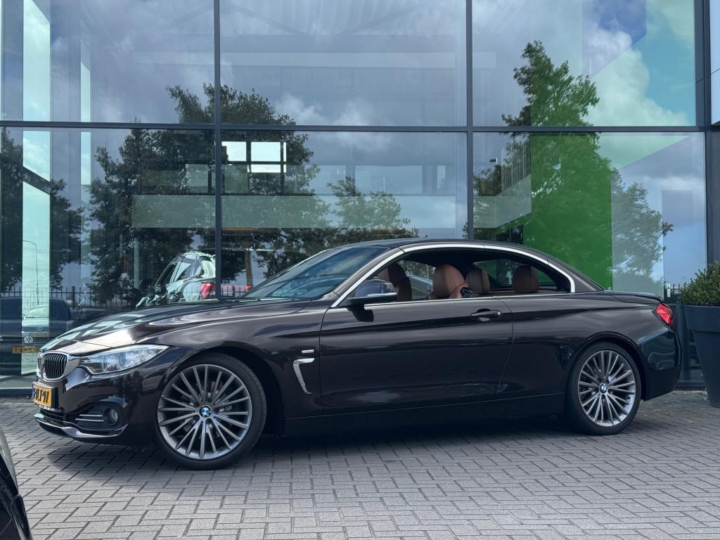 BMW 4 Serie cabrio 428i high executive * nl auto nap * stoel + nek verwarmi