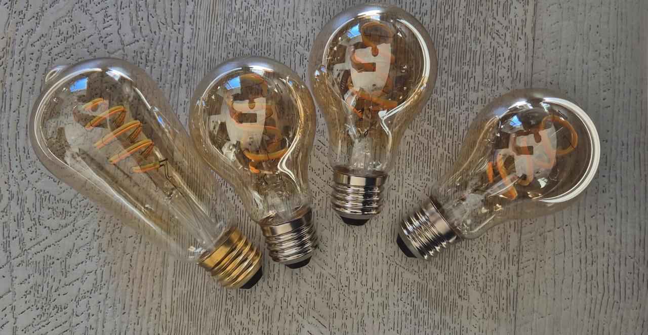 Led Lampen 4 stuks €12,50