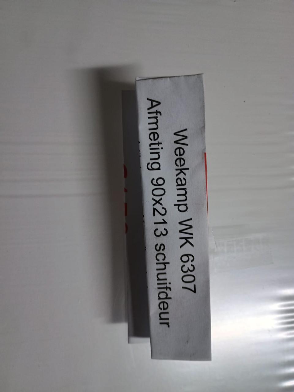 Weekamp Schuifdeur WK 6307 – 90 x 213 cm – Wit