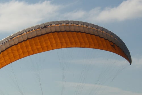 Paraglidings scherm