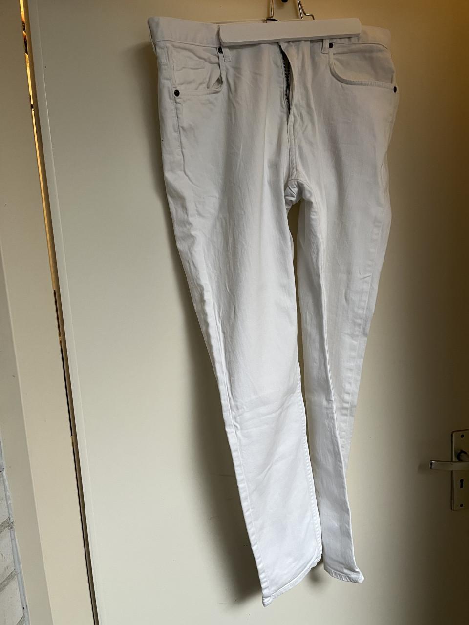 Witte skinny spijkerbroek van H&M