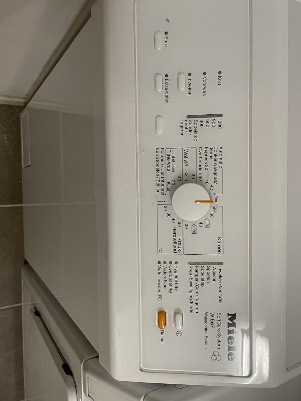 Miele  bovenlader Wasmachine te koop