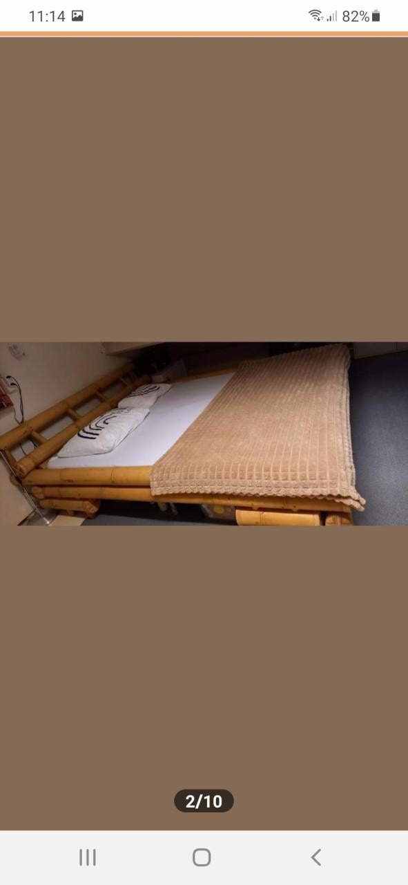 2 persoonsbed Bamboe