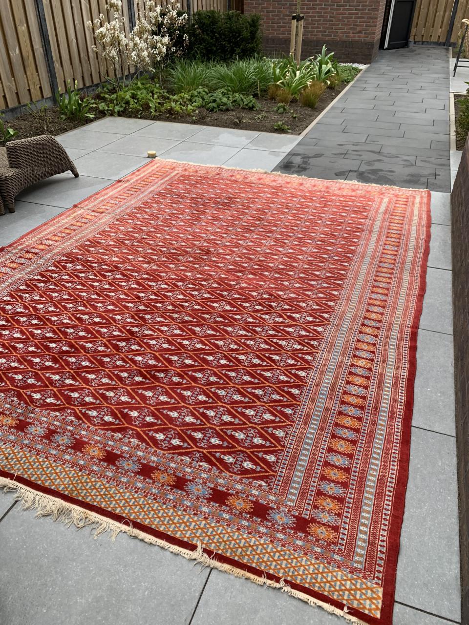 ✨Prachtige Sfeervolle Bohemian-Style Handgeknoopt Vloerkleed✨