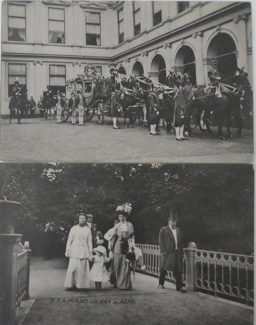 PRINSES JULIANA doop 1909 en bezoek Artis - Koninklijk Huis