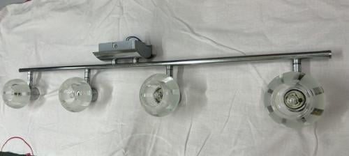 Verstelbare plafondlamp met 4 led spots, dimbaar