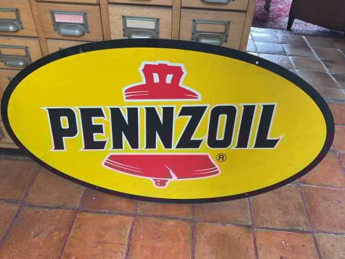 Pennzoil reclamebord