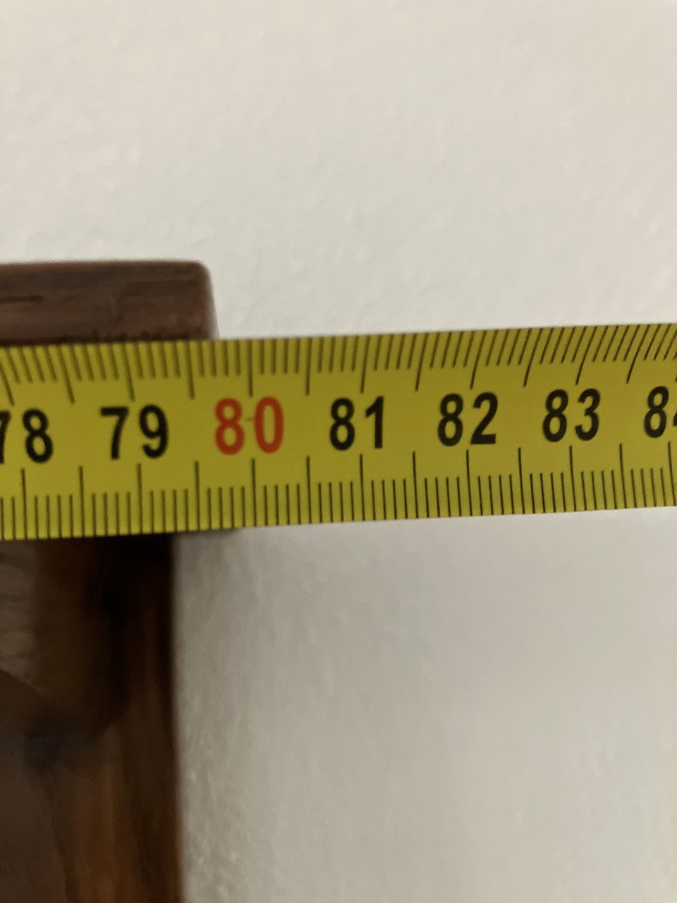 Kapstok brocante met echt koperen haken
