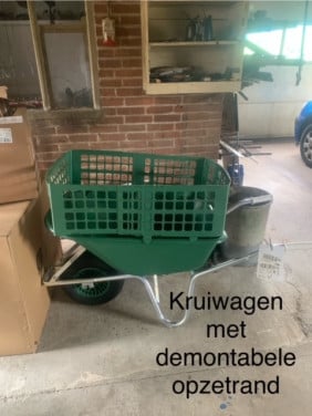 Steek en kruiwagens ook tweedehands