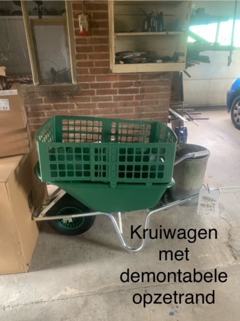 Steek en kruiwagens ook tweedehands