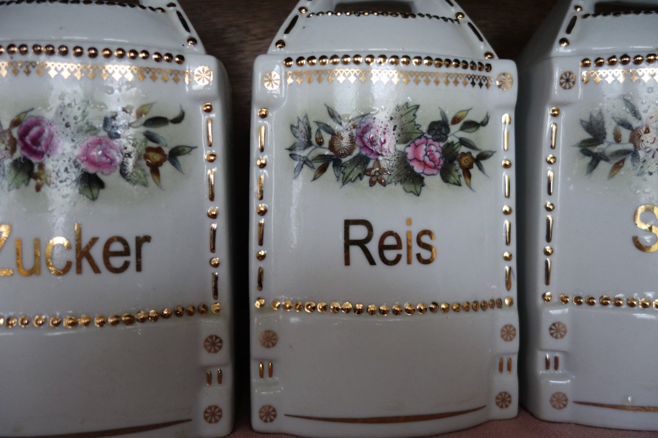 Vintage Set van 14 , mooi R & S Germany porselain