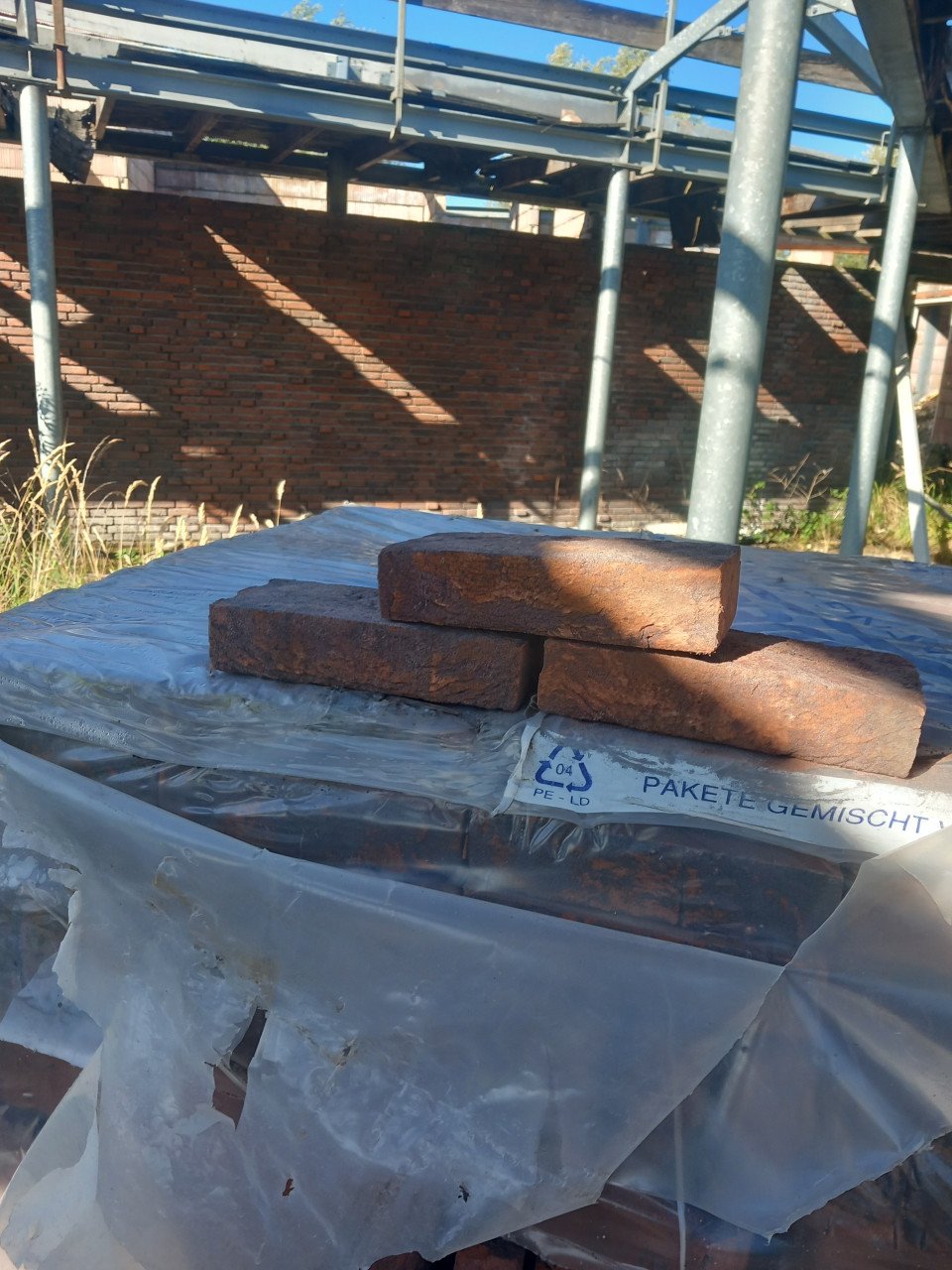 Metselstenen schoon metselwerk