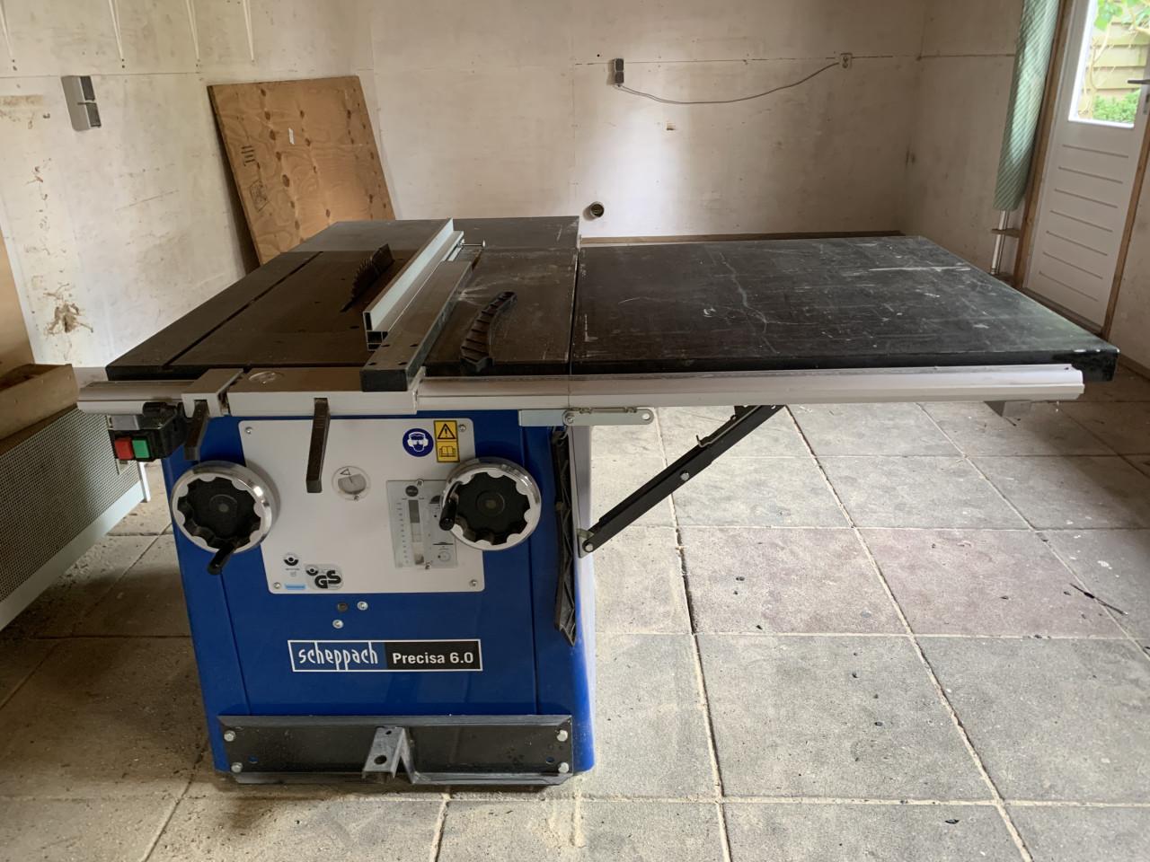 Cirkel zaagmachine Scheppach Precisa 6.0  230Volt