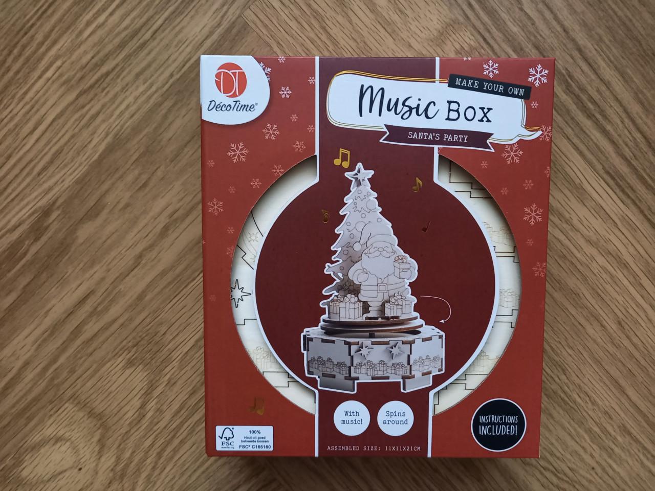 Decotime cristmas music boxen