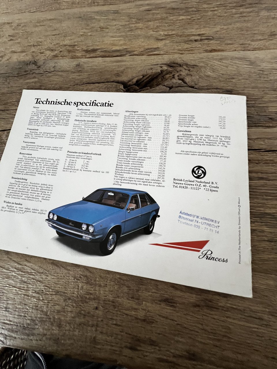 Princess 1800 hl brochure