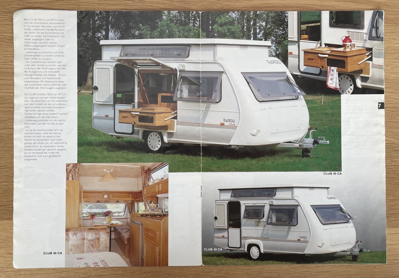 Caravan, Rapido Club 40CA (1997)