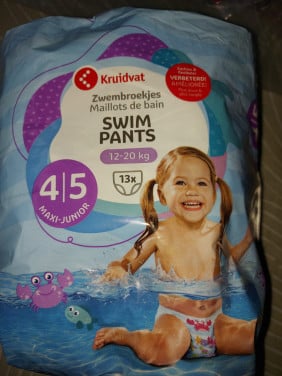 Pak Kruidvat zwemluiers maat 4/5 | 10 stuks  ( 12- 20 kg)