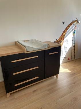 TMF Kinderkamer: Commode en Ledikant (incl. matras)