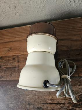 Vintage Moulinex Tomado Koffiemolen - Crème werkende staat