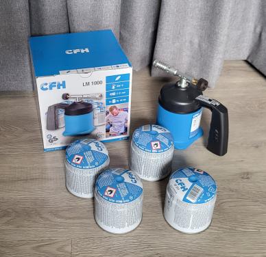 Soldeerbrander, gasbrander, onkruidbrander