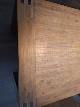 Eetkamer tafel met  6 stoelen