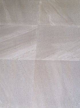 Ca 10,8 m² Mat grijze natuursteenlook tegel, 60x60 cm, van € 65,95/m² voor