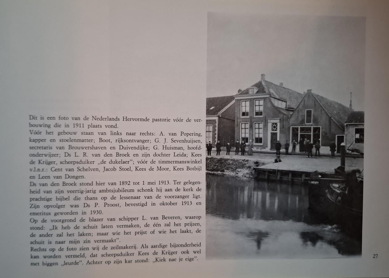 Brouwershaven zoals het was, door M.E. Jansen-Glas en A. Gast