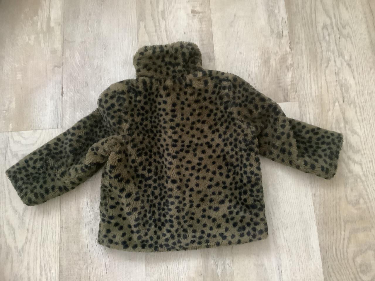 Teddy Winterjas meisjes - maat 98/104