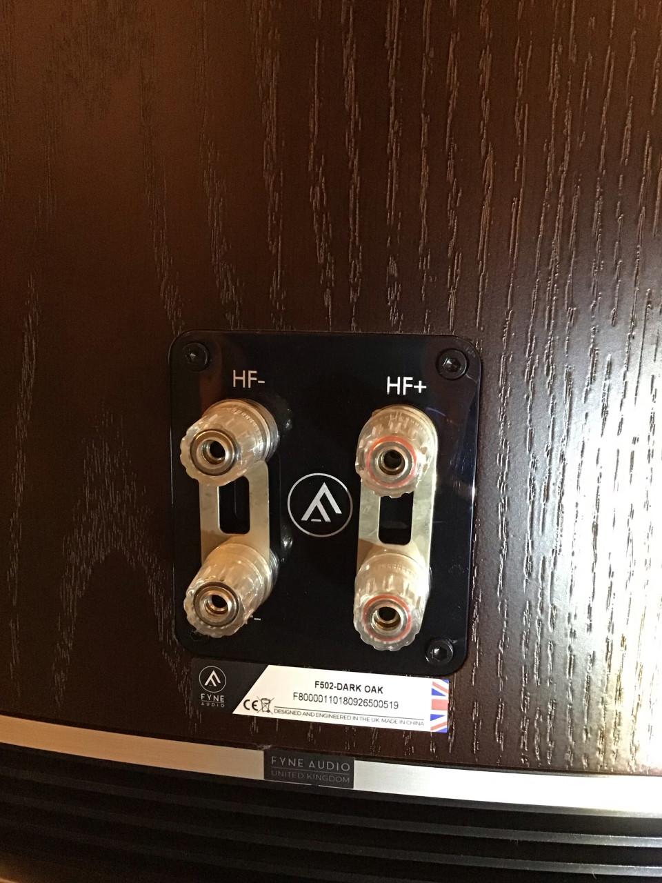 Fyne Audio F502 luidsprekers