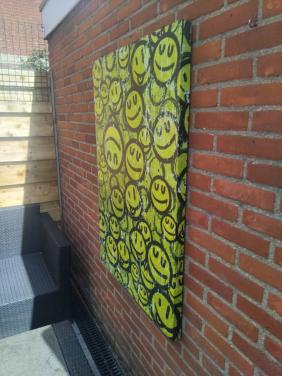 GRATIS Groot Buiten Canvas Smileys