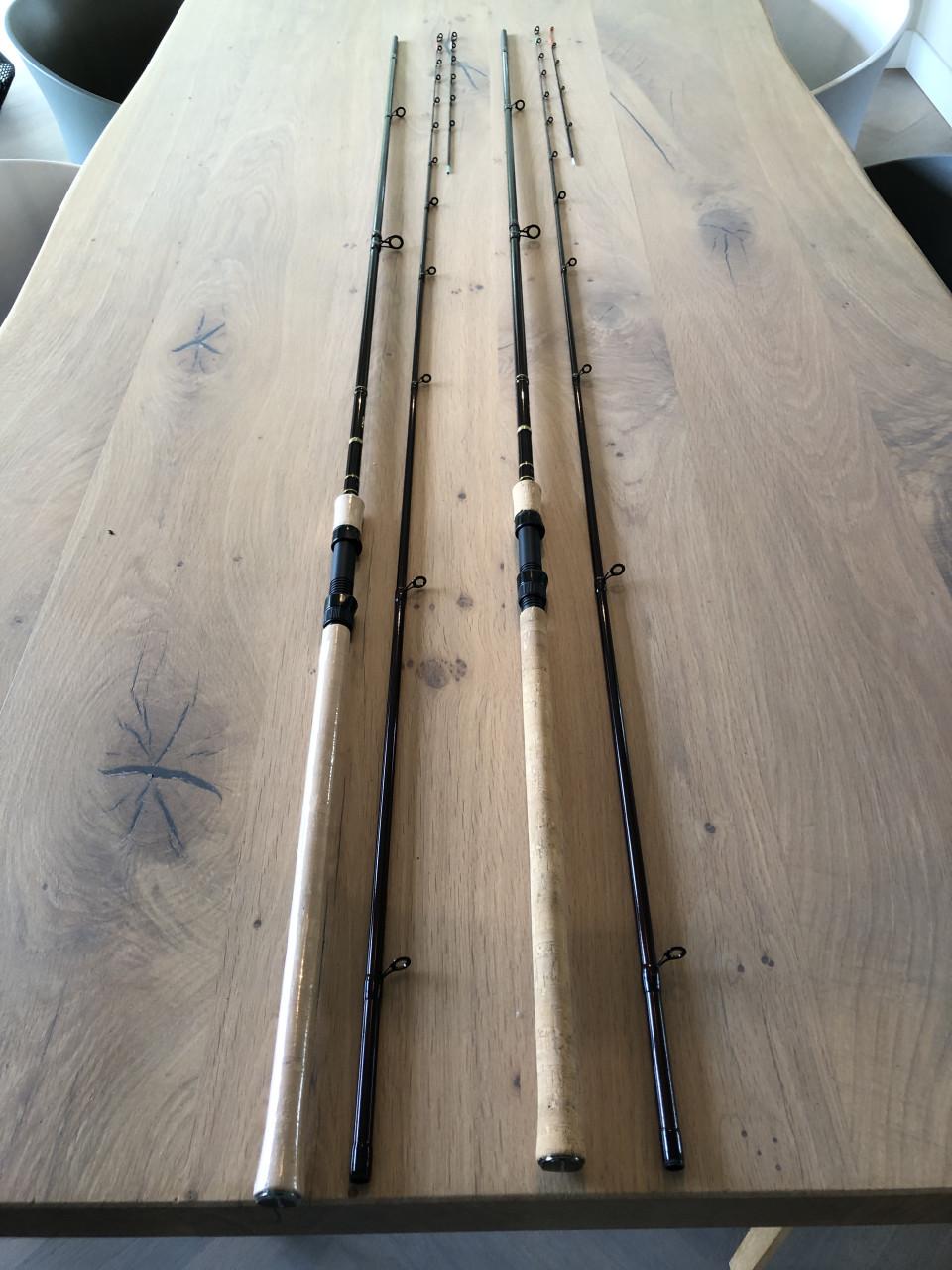 2 x nieuwe Feeder 11 feet van Korum