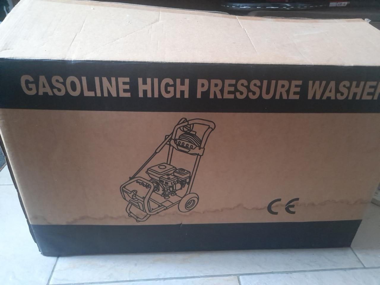 Gasoline high pressure washer (NIEUW)  Nieuw in doos!
