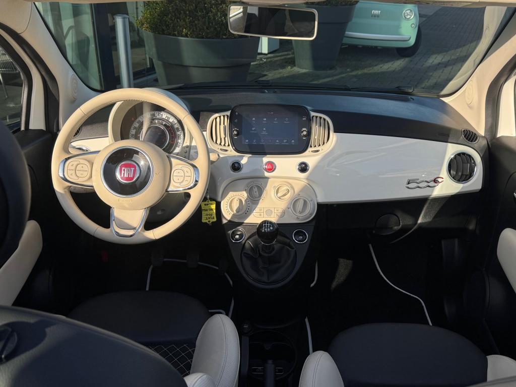 Fiat 500 C 1.0 hybrid dolcevita * cruise control * stoelverwarming * half l
