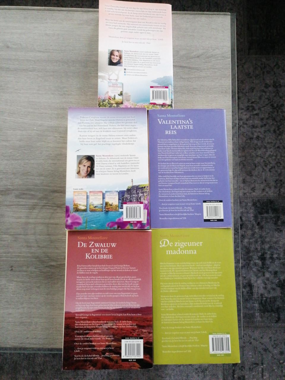 Santa Montefiore 9 boeken