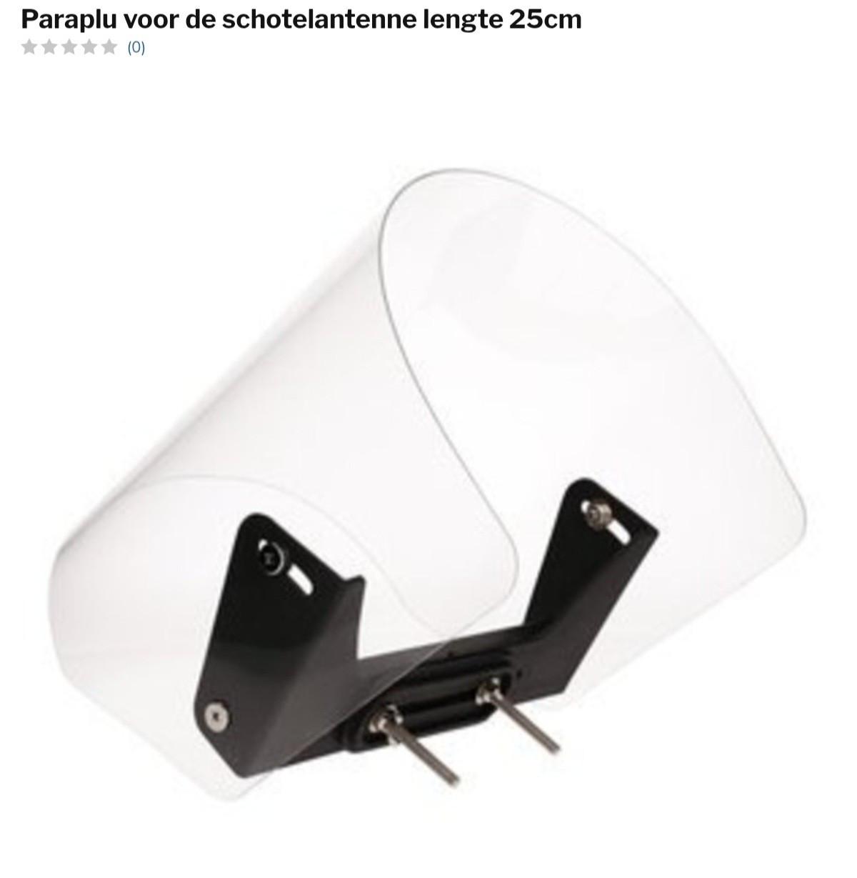 Papaplu voor satellietschotel
