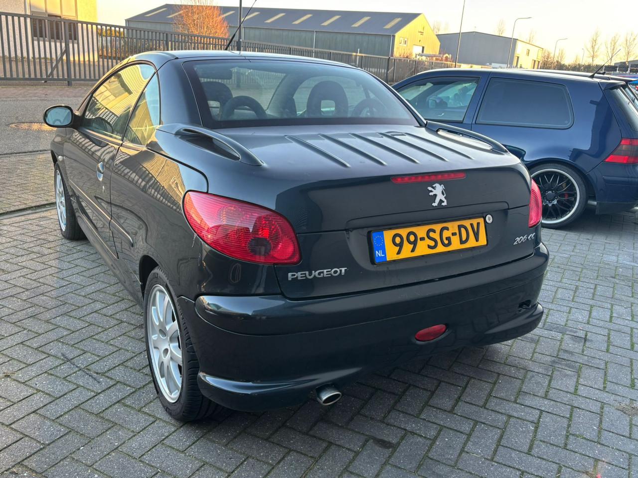 Peugeot 206 cabriolet 2.0 16v