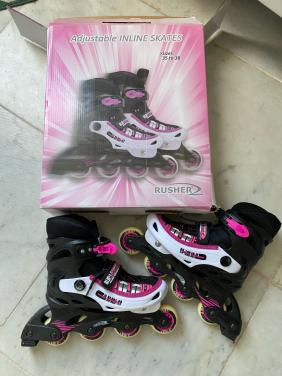Skeelers inline skates Rusher verstelbaar maar 35 tot 38