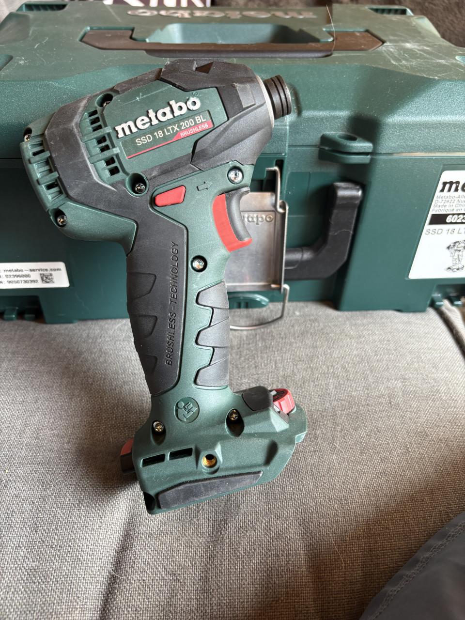 Metabo SSD 18 LTX 200 slagschroevendraaier