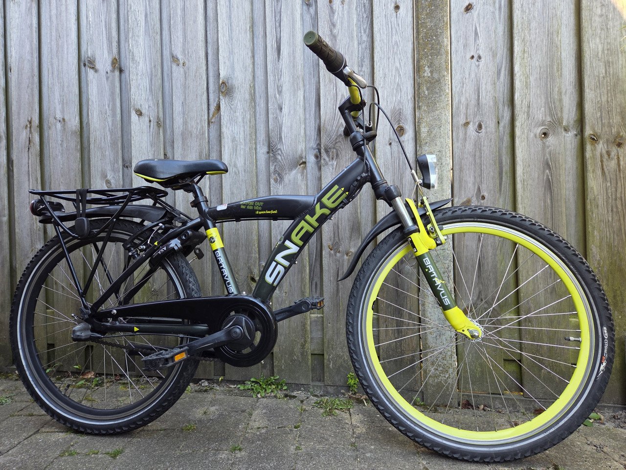 Batavus Snake 24 inch met 3 versnellingen