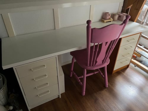 Bureau, blad met 2 kastjes
