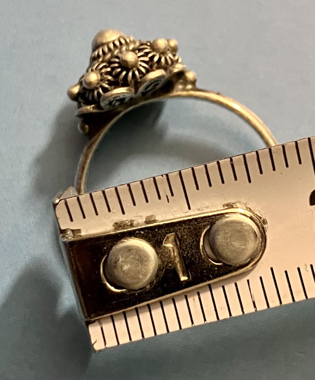 Zeeuwse knop sieraden, zilver, filigrain